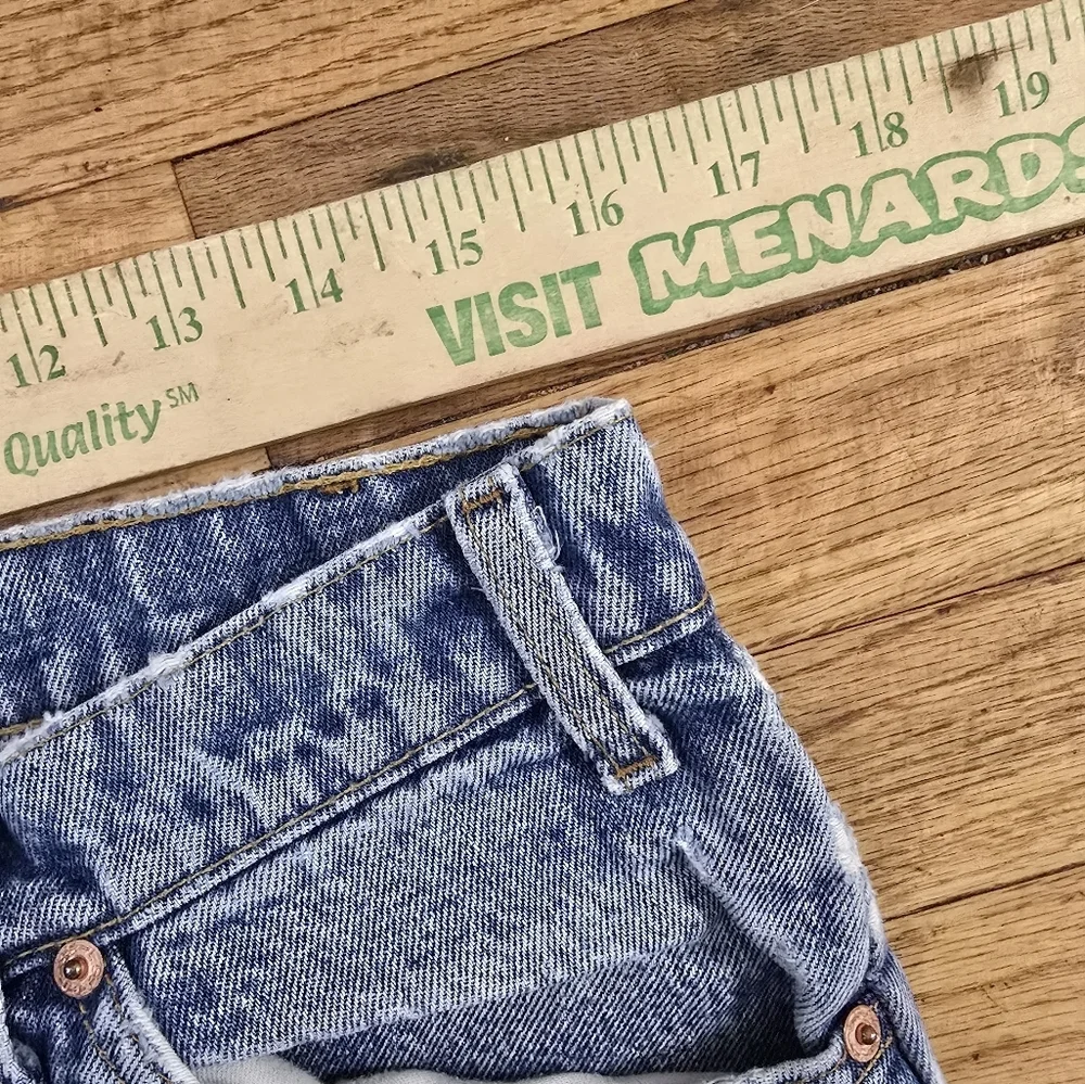 Levi's Distressed Blue Jeans
